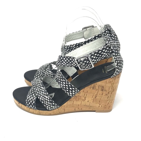 Cole Haan Shoes - Cole Haan Jillian Cork Wedge Sandals